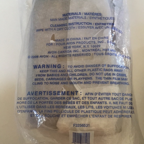 AVON Khaki Quilted Tote Bag - Picture 5 of 6